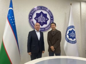 An official meeting was held between the rector of the Tashkent medical academy and a representative of KOFIH (South Korea)