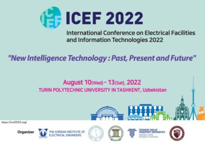 "International Conference on Electrical Facilities and information technologies 2022"