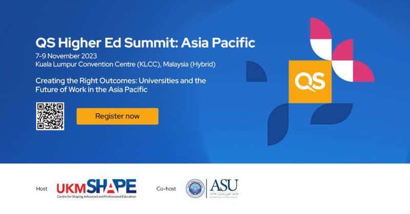 QS Higher Education Summit Asia Pacific 2023