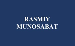 Rasmiy munosabat