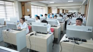 Toshkent tibbiyot akademiyasi test markazida face-id tizimi joriy etilmoqda