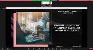 ibbiyot mutaxassislarini tayorlashda biofizika va tibbiyotda axborot texnologiyalari fanlarini o‘qitishning dolzarbligi va muammolari