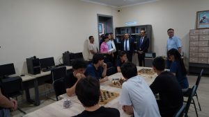 Rektor talabalar yotoqxonasidagi sharoitlar bilan tanishdi