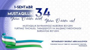 Yashasin O‘zbekiston davlati! Yashasin O‘zbekiston xalqi!