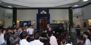 Toshkent davlat tibbiyot universitetining talabalari Shahidlar xotirasi xiyobonida bo'ldilar