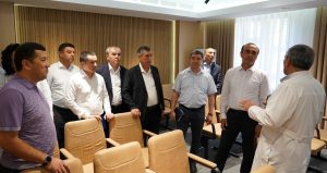Toshkent davlat tibbiyot universiteti rektori universitetning bolalar ko'p tarmoqli klinikasida tashrif buyurdi