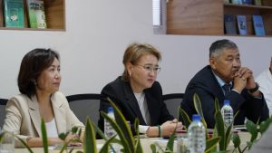 Toshkent davlat tibbiyot univresitetiga Janubiy Qozog‘iston tibbiyot akademiyasi rektori tashrif buyurdi