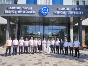 Oliy ta’lim vazirligi Malaka oshirish markazi tinglovchilari Toshkent davlat tibbiyot universitetida