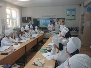 Toshkent davlat tibbiyot  universiteti  “Oilaviy tibbiyotda bolalar kasalliklari”  kafedrasi xodimlarining 1-son Respublika Abu Ali ibn Sino nomidagi Jamoat salomatligi texnikumiga navbatdagi tashrifi.