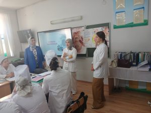 Toshkent davlat tibbiyot  universiteti  “Oilaviy tibbiyotda bolalar kasalliklari”  kafedrasi xodimlarining 1-son Respublika Abu Ali ibn Sino nomidagi Jamoat salomatligi texnikumiga navbatdagi tashrifi.