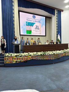 ‘’21-oktabr O’zbek tili bayramı kuni’’ munosabati bilan “Til -faxr va iftixordir“
