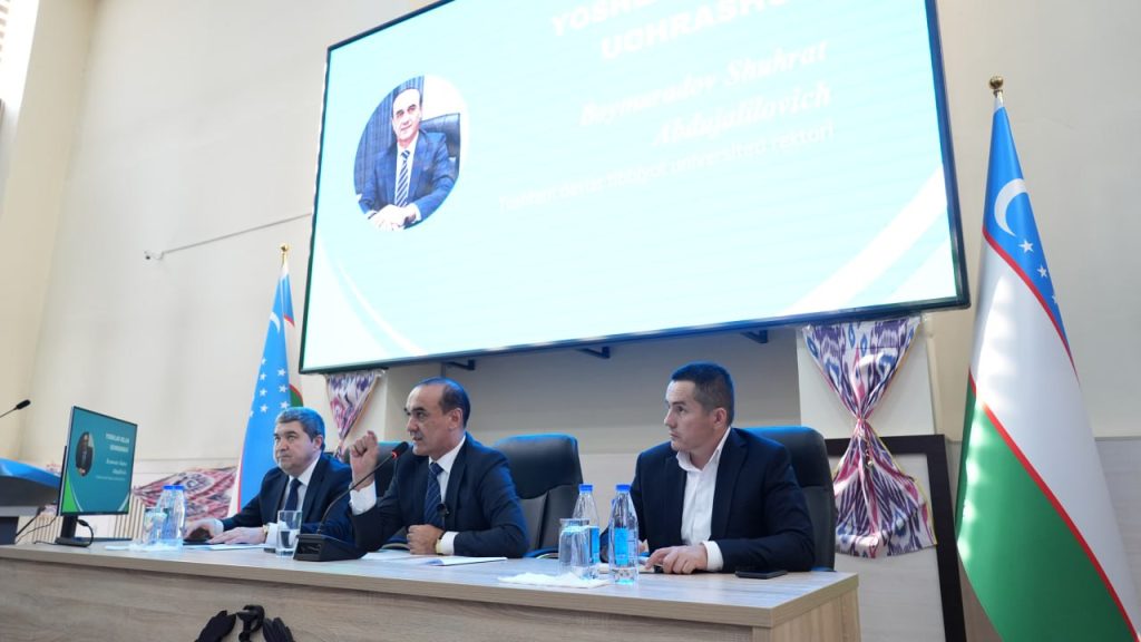 Toshkent davlat tibbiyot universitetida “Rektor va yoshlar” uchrashuvi bo‘lib o‘tdi