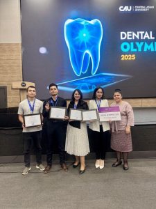 Toshkent davlat tibbiyot universiteti stomatologlari – xalqaro olimpiada sovrindorlari!